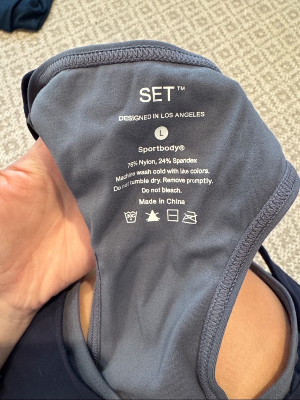 Set Active Sportbody Gym Bra - Picture 3 of 4